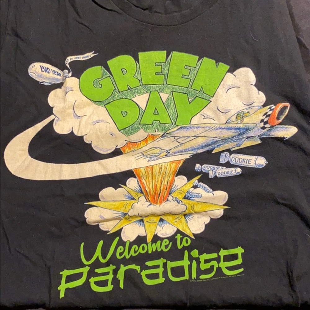 Green Day Band t-shirt